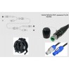 CARRETE Opticalcon Duo SM+Powercon 200M