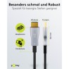 CABLE HDMI M-M V.2.1 100M FIBRA OPTICA8k