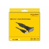 CABLE USB M-DB9 SERIE RS232 M 0,8M FTDI