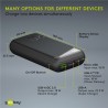 POWERBANK 20.000 mAh SLIM 2 SALIDAS USB+