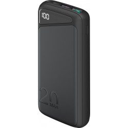 POWERBANK 20.000 mAh SLIM 2 SALIDAS USB+