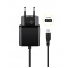 ALIMENTADOR 220V MICRO USB B 3A NEGRO15W