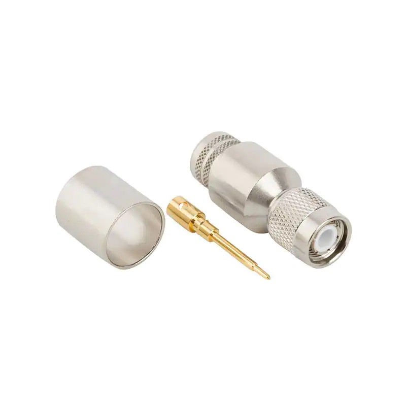 CONECTOR TNC MACHO LMR600 RECTO CRIMP
