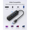 ADAPT USB A 3.0-RJ45 H100/1000 ETHER+HUB