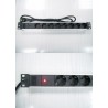 REGLETA 19" 8 TOMAS SCHUKO SIN/INT+LED A
