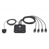 KVM SWITCH 4x4 USB 2.0 ATEN US424-AT