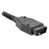 CONECTOR OBD 16PIN MACHO SALIDA RECTO