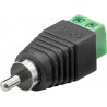ADAPTADOR TERMINAL BLOCK RCA MACHO-BORNA
