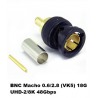 CONECTOR BNC MACHO 0.6/2.8 UHD 12G
