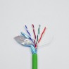 CABLE FTP CAT5E RIGIDO VERDE LSZH 3M