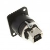 CONECTOR USB 2.0 TIPO A-B REVER. NEUTRIK