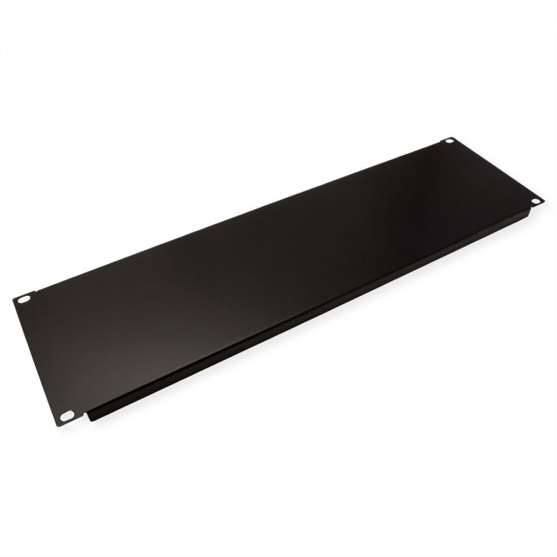 PANEL 19" 3U CIEGO COLOR NEGRO