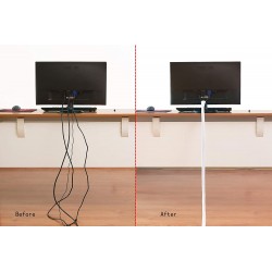 FUNDA EXPANDIBLE 13mmABIERTA 7,7M BLANCA