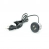 BASE EMPOTRAR 2 x USB a 220V NEGRO Ø39