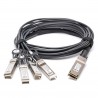 QSFP+ 40G-4xSFP+ 10G PASIVO COPER 3M DAC