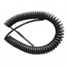 CABLE ESPIRAL 6X0,14 NEGRO 0,5M REPOSO