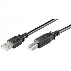 CABLE USB A-B 2.0 M-M 2MTS...
