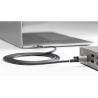 CABLE USB C M-M 1M con TORNILLO V3.2 5A