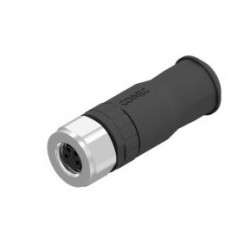 CONECTOR M8 HEMBRA 4P NEGRO...