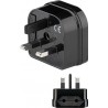 ADAPTADOR DE EUROPA A UK NEGRO SIN TT