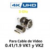 CONECTOR BNC MACHO 0.4/1.9 HD 3G