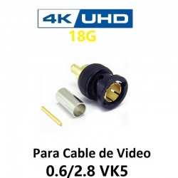 CONECTOR BNC MACHO 0.4/1.9 HD 12G KORUS
