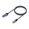 CABLE USB 3.1 TIPO A M-USB C M 0,5MNYLON