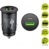 ALIMENTADOR MECHERO 1xUSB+1xUSB C 3A RAP