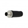 CONECTOR M12 MACHO 5P DEGSON PLAST COD.B