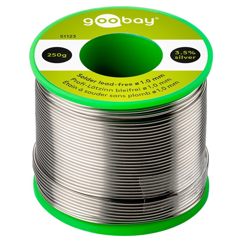 ROLLO ESTAÑO 1mm SIN PLOMO 250gr