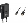 ALIMENTADOR 220V USB 1A+CABLE USB C 1M