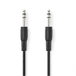 CABLE AUDIO JACK 6,3 M-M...