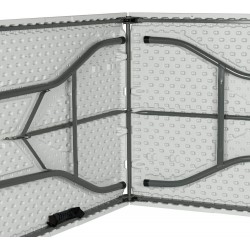 MESA PLEGABLE PORTATIL RECTAGULAR 1,8Mts