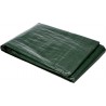 LONA POLIETILENO VERDE con ojales 4x6mts