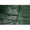 LONA POLIETILENO VERDE con ojales 4x6mts