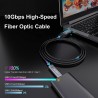 CABLE USB 3.1 A M-USB C M 15M AOC FIBRA