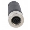 CONECTOR M12 HEMBRA 5P DEGSON PLAS COD.B