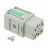 CONECTOR 6 PINES HEMBRA HARTING HAN Q
