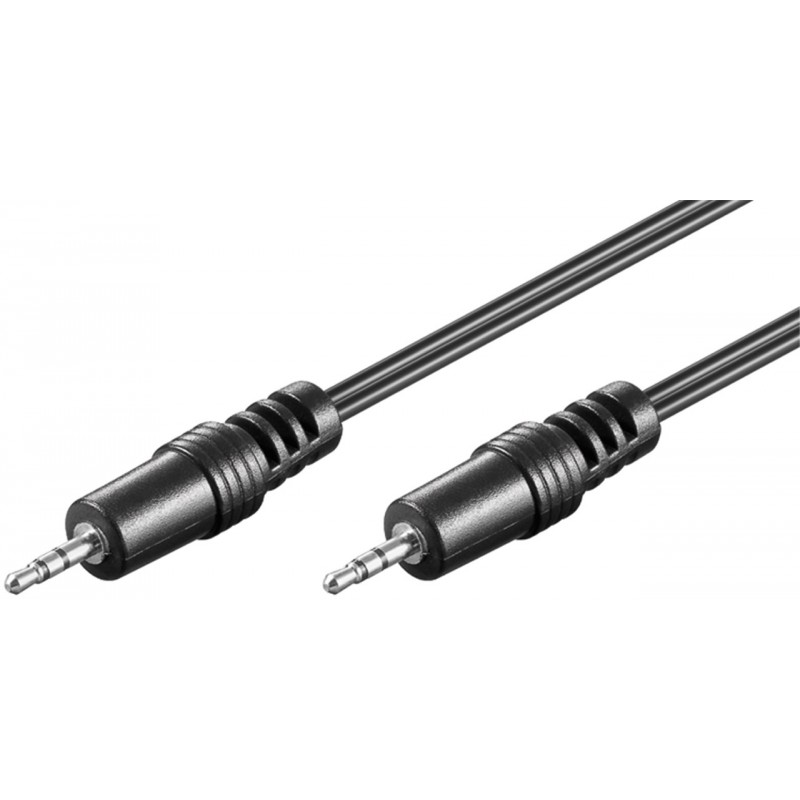 CABLE MINIJACK 2,5mm M-M ESTEREO ST 2M