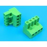CONECTOR BORNA EUROBLOCK 4 PIN H 5,08mm
