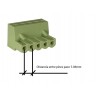 CONECTOR BORNA EUROBLOCK 5 PIN H 5,08mm