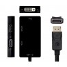 ADAPTADOR DISPLAYPORT M-HDMI+DVI+VGA 15c
