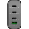ALIMENTADOR 220V 1xUSB QC3.+3xUSB C 100W