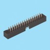 CONECTOR HEADER 44V C/I RECTO PASO 2mm