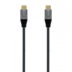 CABLE USB-C M-M 5A 100W NYLON 1MTS