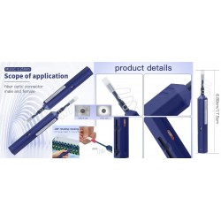 LIMPIADOR FIBRA LC/MU 1,25mm 800usos