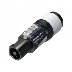 CONECTOR POWERCON 20A OUT NEGRO NEUTRIK