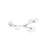 CABLE ALIMENTACION "Y" 2xC13-1xC14 1,5M