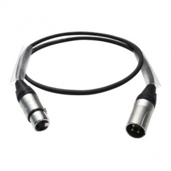 CABLE AUDIO XLR3 M-H 15MTS NEGRO