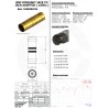 ADAPTADOR BNC H-H BARRILETE 75Ohm 12G